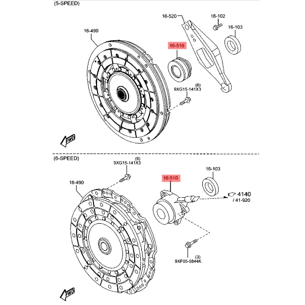 Rodamientos de empuje para ford ranger 2013 2023 2.5 duratec - Rodamientos De Empuje | ClickRepuestos